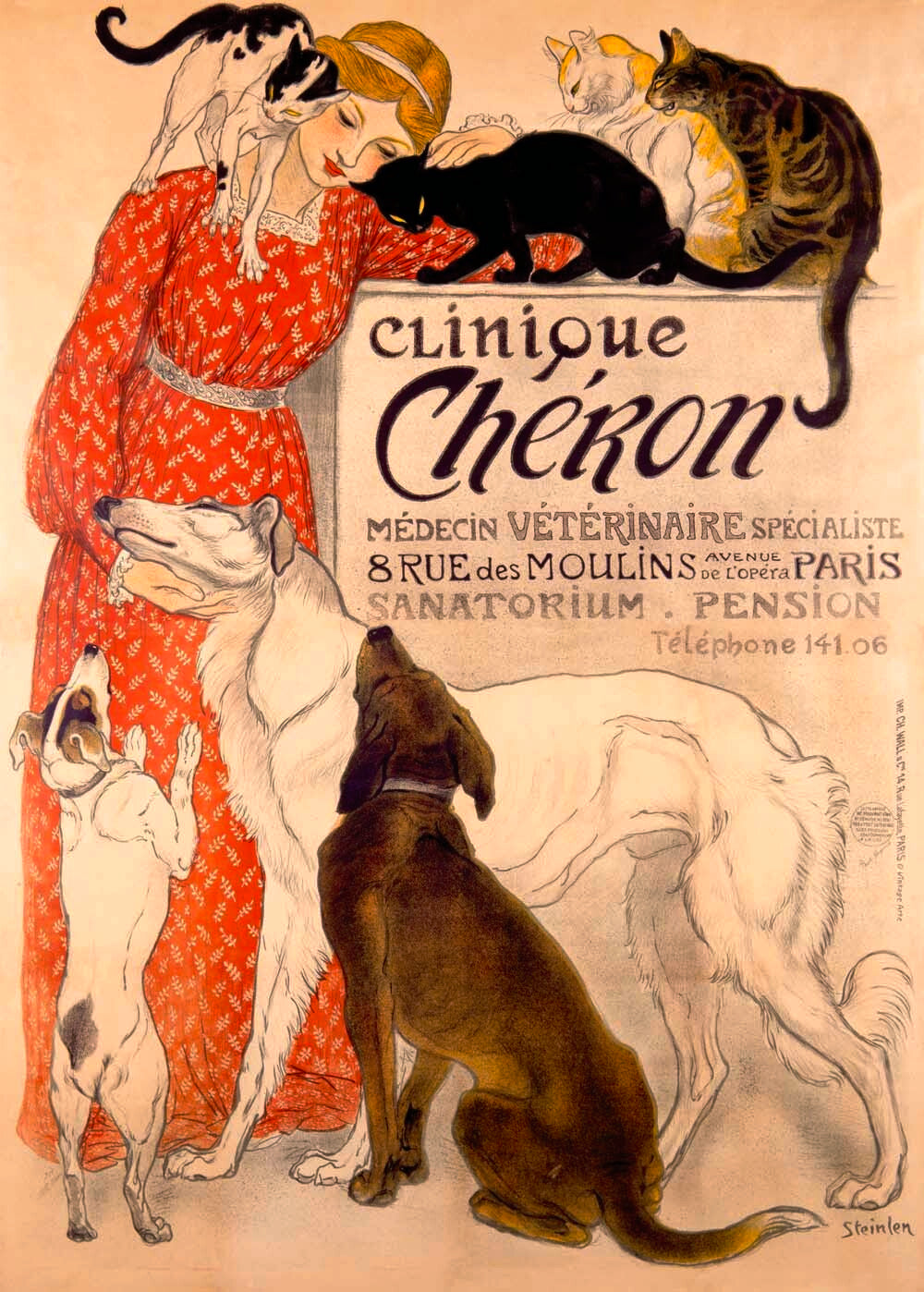 Clinique Cheron, c.1905 0000-0349