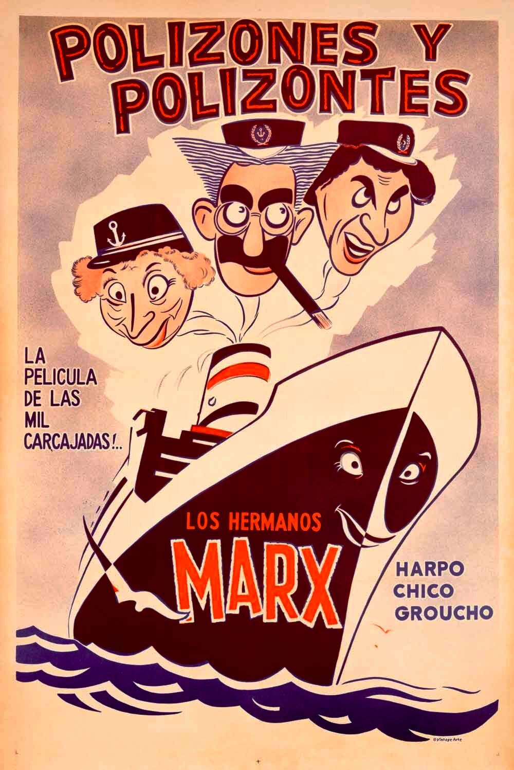 Marx Bros. Polizones Y Polizones 0000-0689