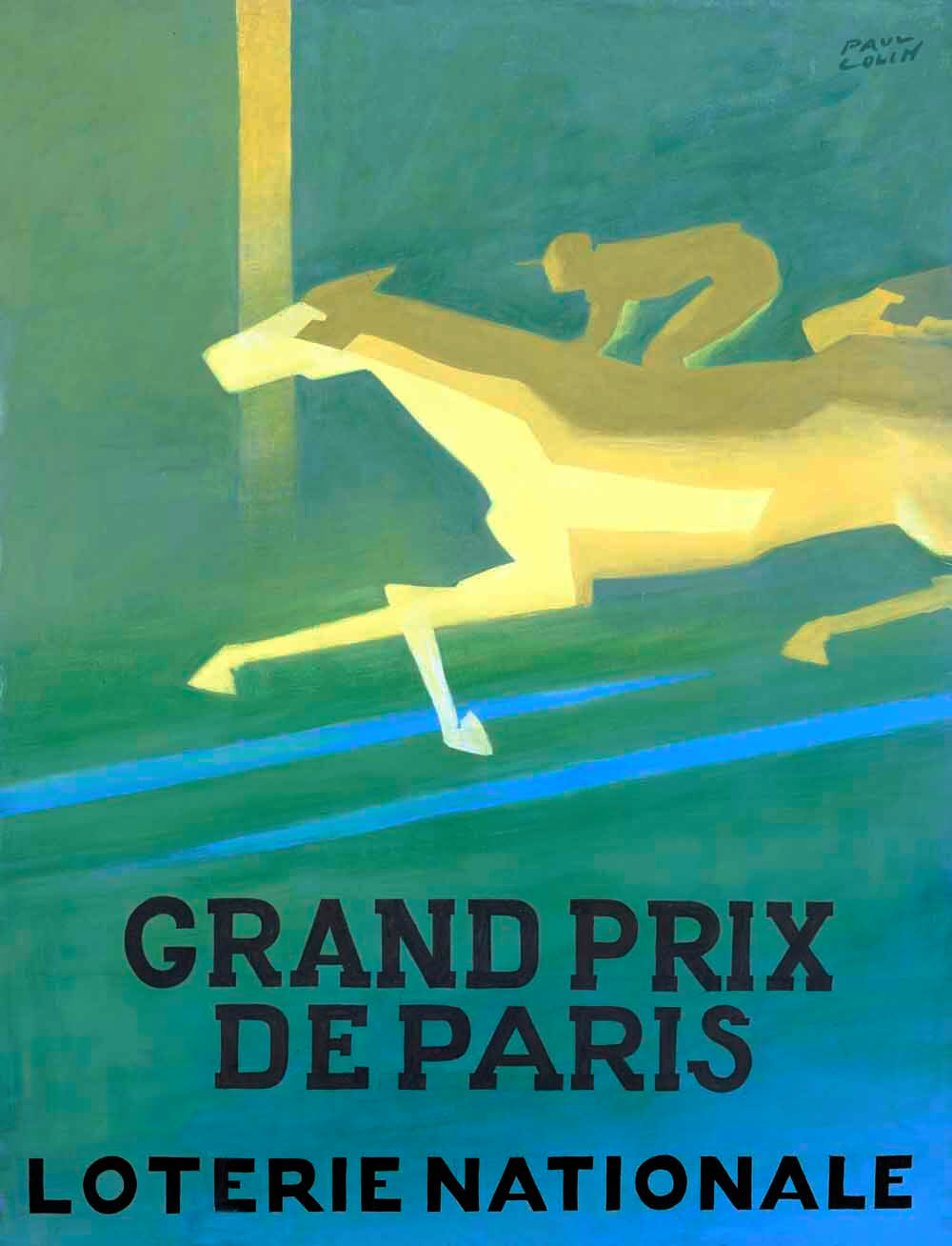 French National Horse Lottery Poster 0000-0720