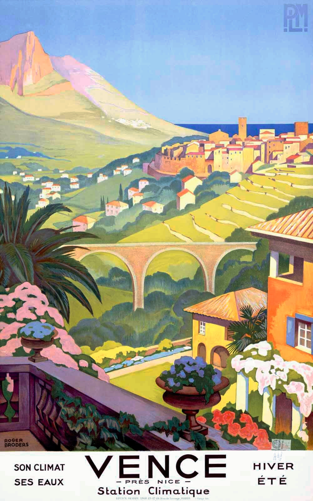 PLM Railway Vence Resort Poster 0000-0776