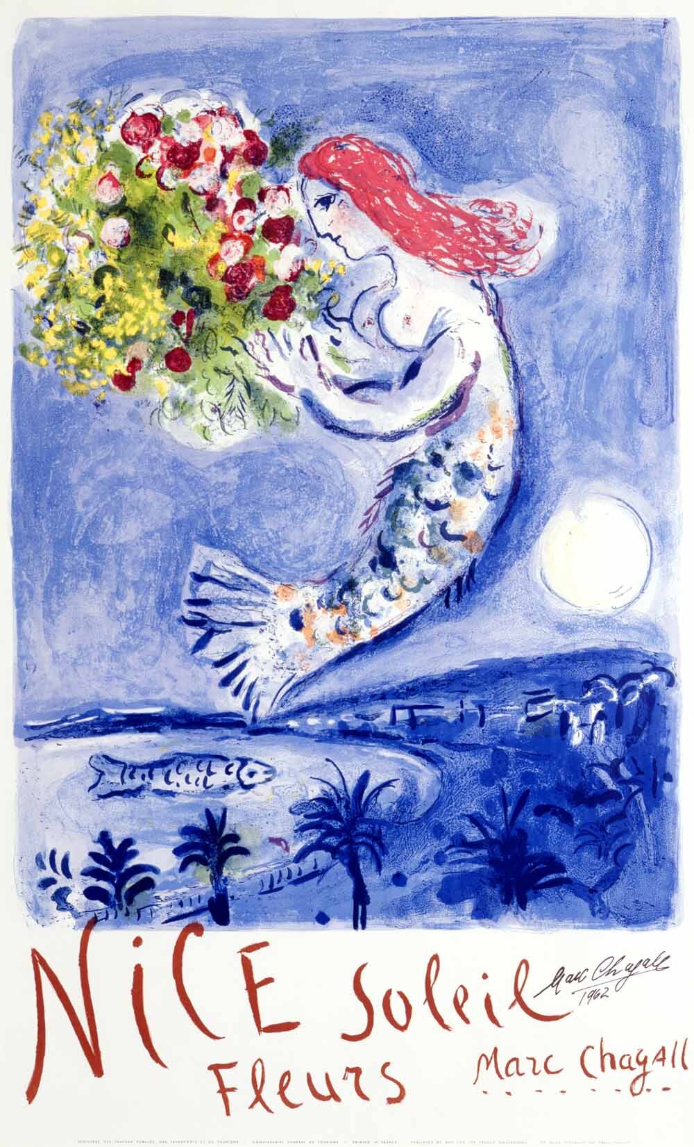 Chagall Nice Soleil Fleurs 0000-0797