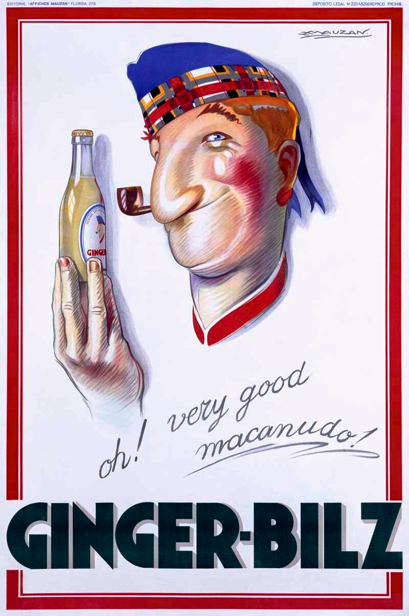Bilz Scotish Ginger Ale Poster 0000-0867