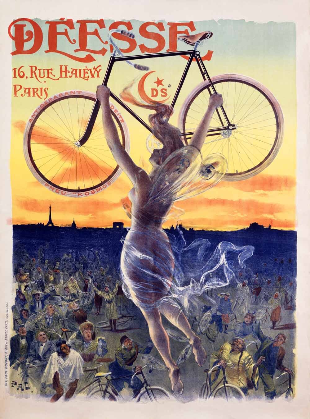Deesse Bicycle Poster 0000-0883