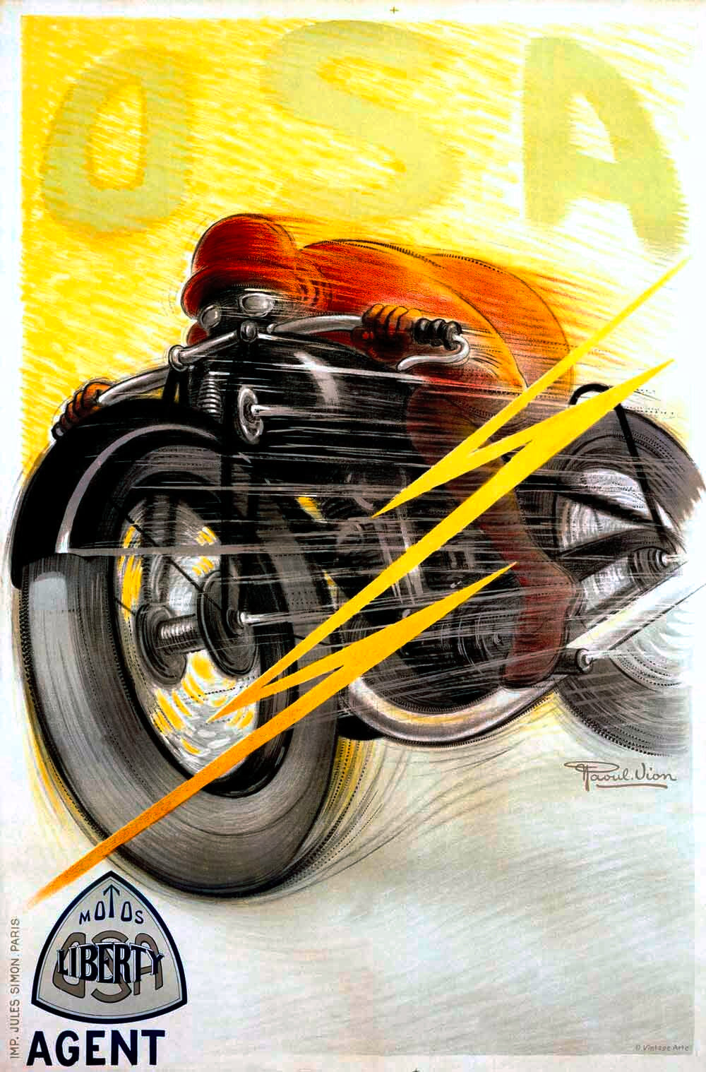OSA Liberty Motorcycle 0000-0943