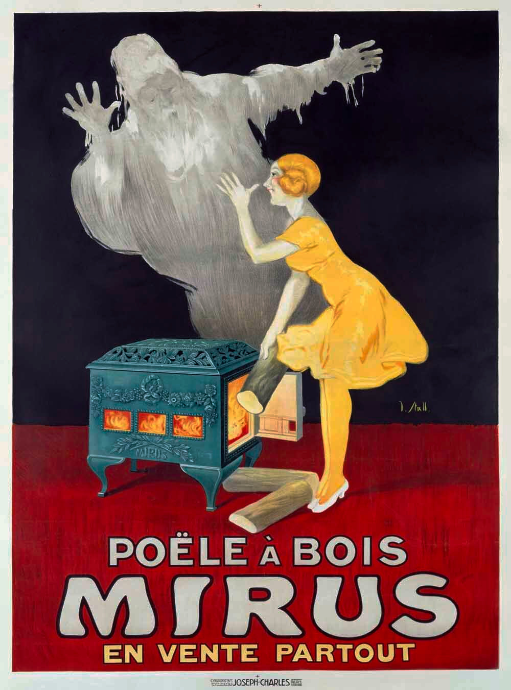 Mirus Wood Burning Stove Poster 0000-1111