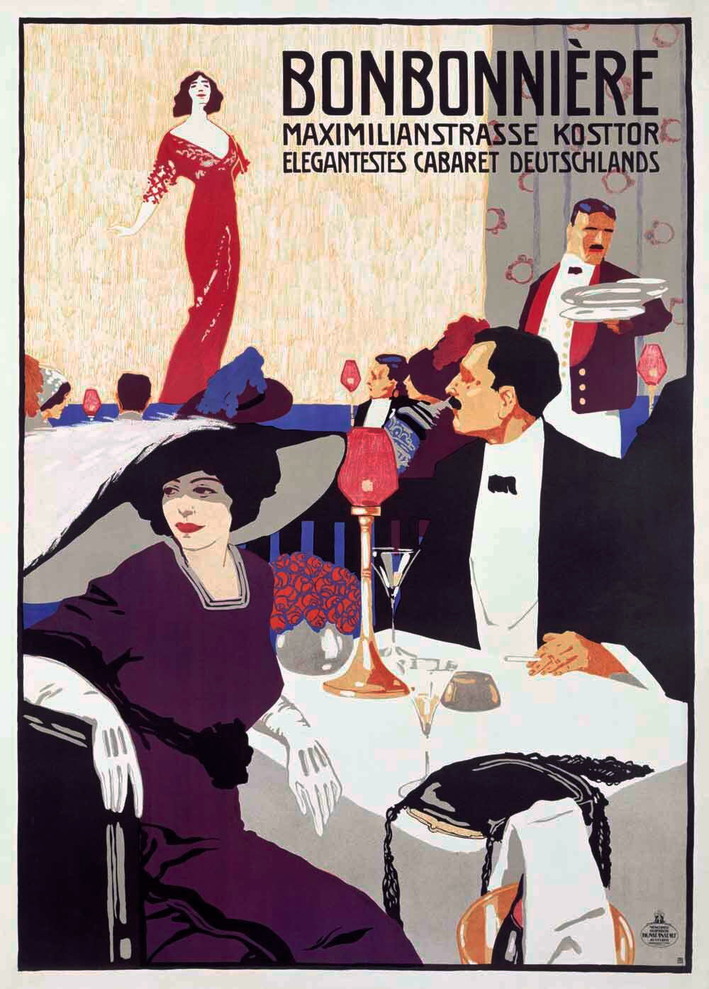 Berlin Bonbonniere Cabaret Poster 0000-1113