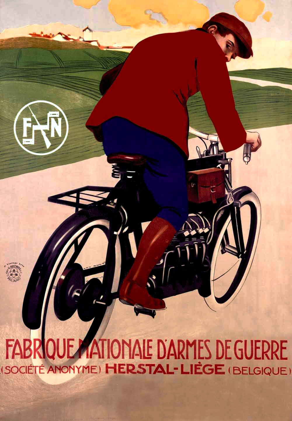 FN Motorcycle Poster 0000-1147