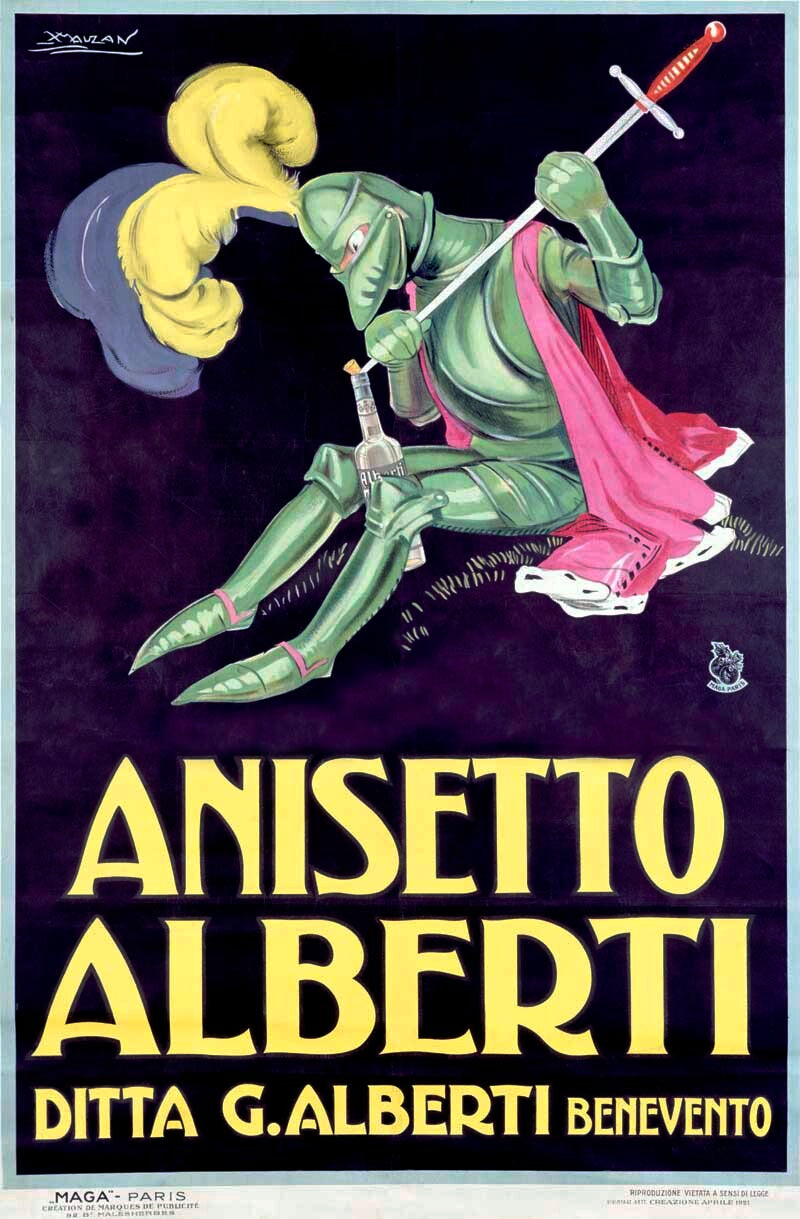 Anisetto Alberti Knight Liquer 0000-1347