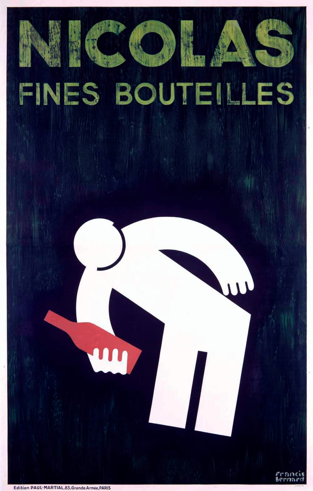 Nicolas Wine Bottle Poster 0000-1469