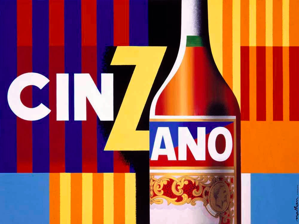 French Cinzano Aperitif Poster 0000-1633