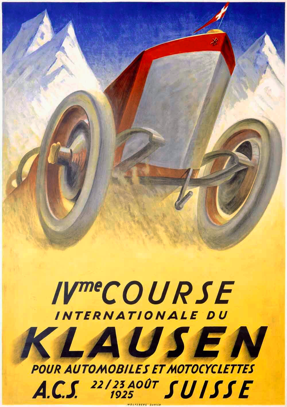 1925 Swiss Klausen Auto Race 0000-1733