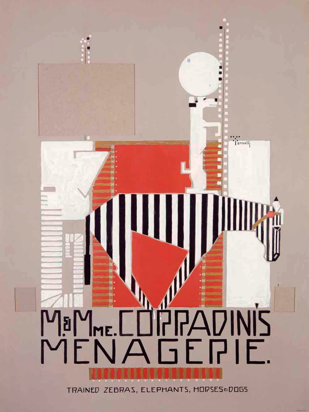 Corradinis Menagerie Circus Poster 0000-1784