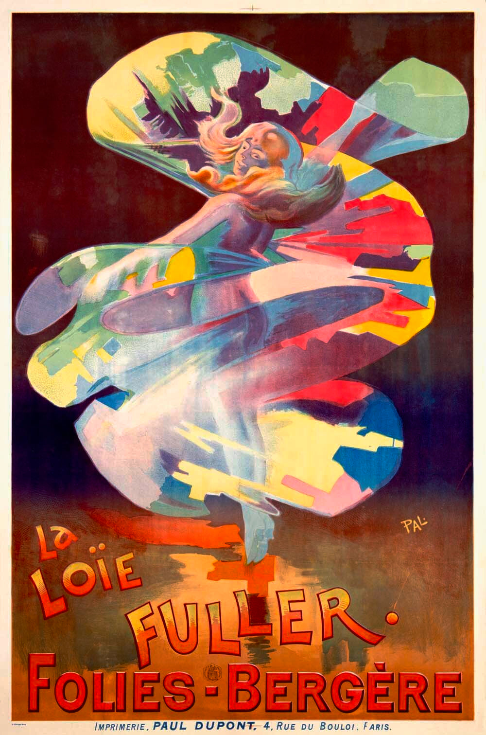 La Loie Fuller, Folies-Bergere 0000-1791