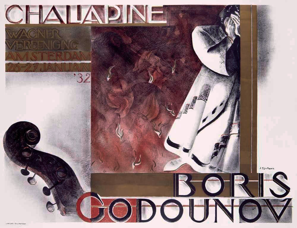 Boris Godounov Concert Poster 0000-1807