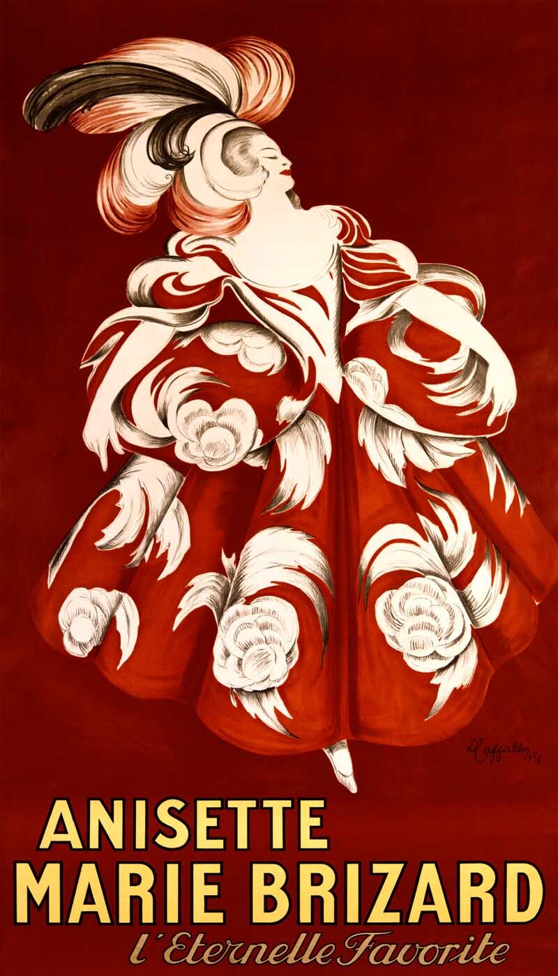 Leonetto Cappiello Anisette Marie Brizard – L'Éternelle Favorite” 0000-2038