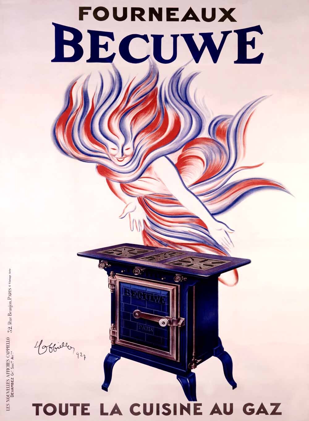 Leonetto Cappiello Fourneaux Becuwe Poster 0000-2049