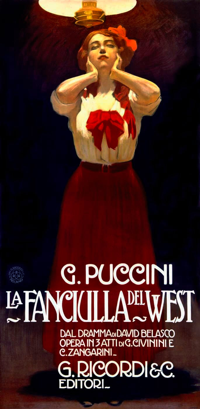 La Fanciulla Opera Theater Poster 0000-2064