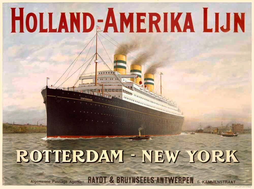 Holland America Oceanline Poster 0000-2090