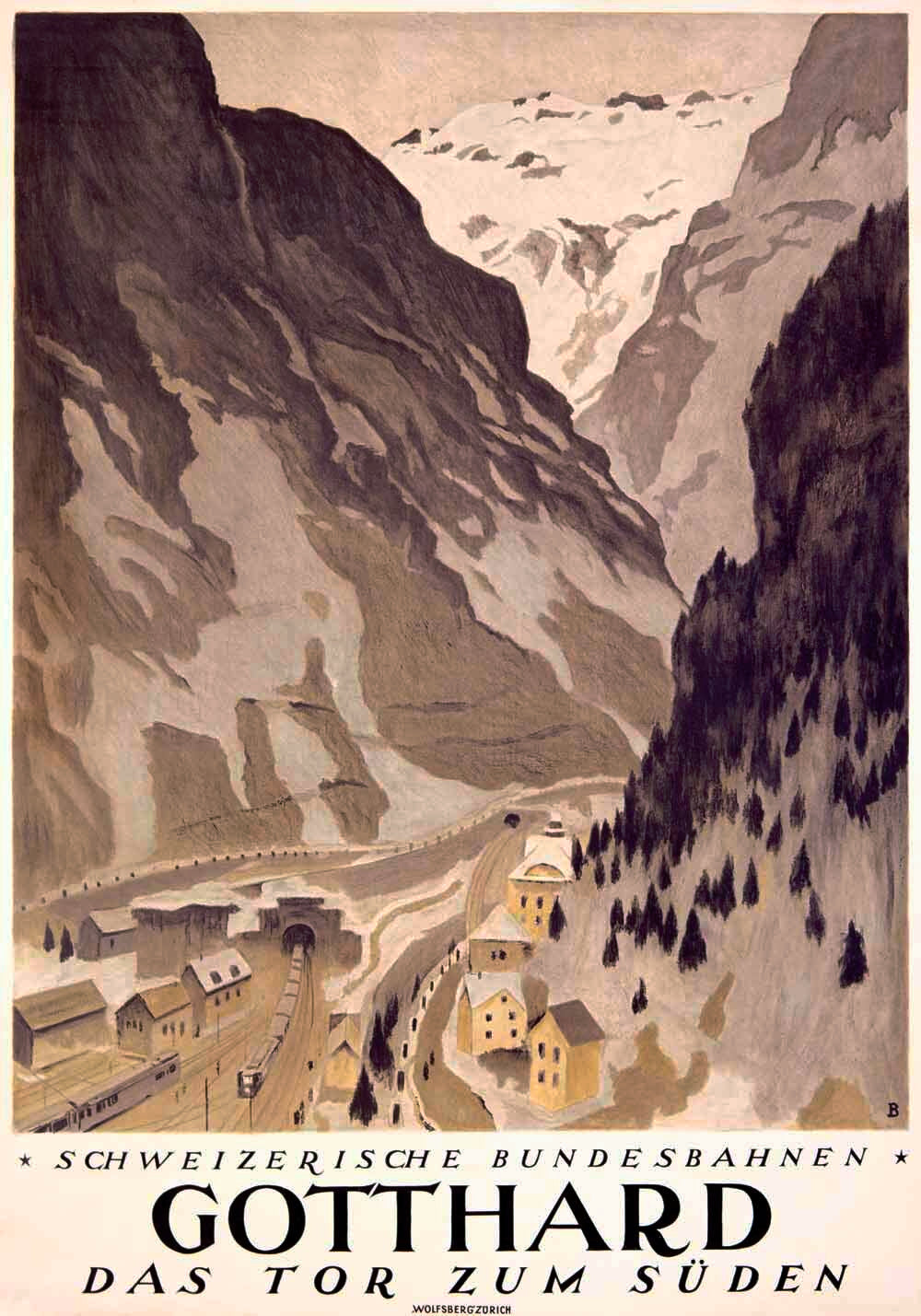 Swiss Gotthard Ski Resort 0000-2113