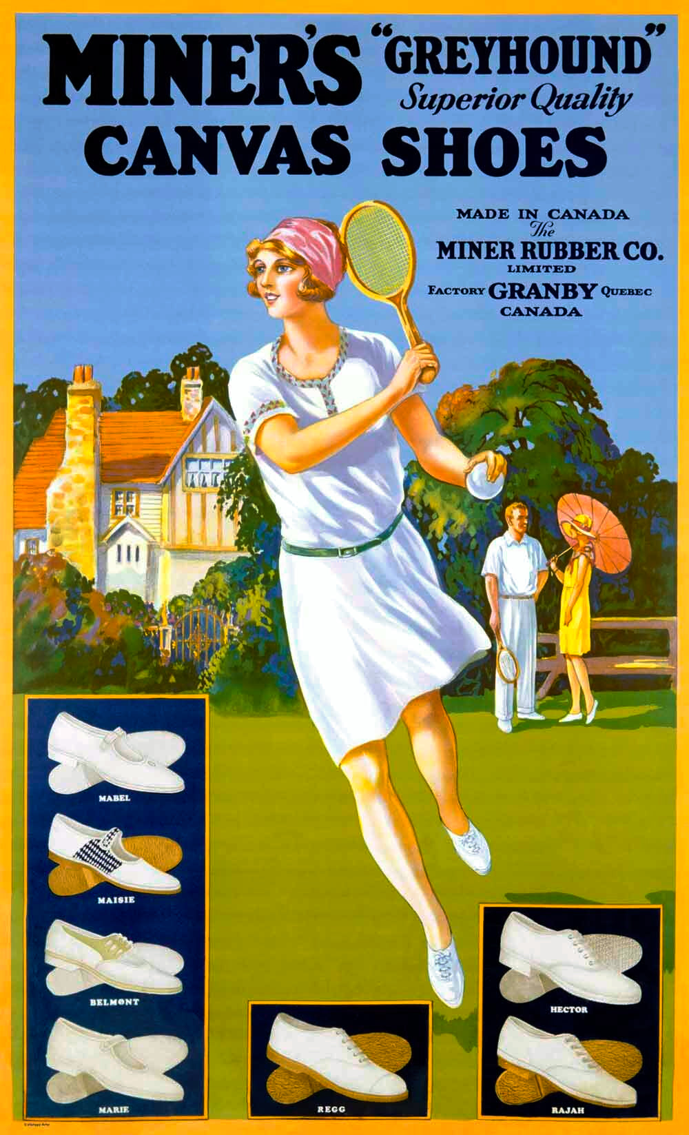 Miner's Canvas Shoes 0000-2494