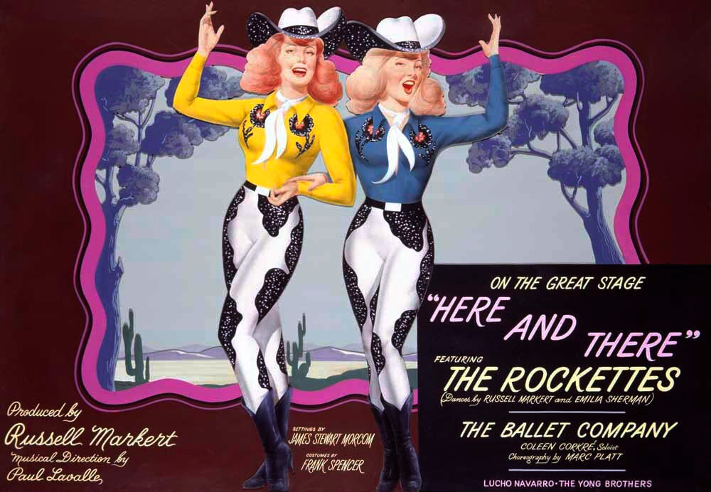 Rockettes Cow Girl Dance Show Poster 0000-2864