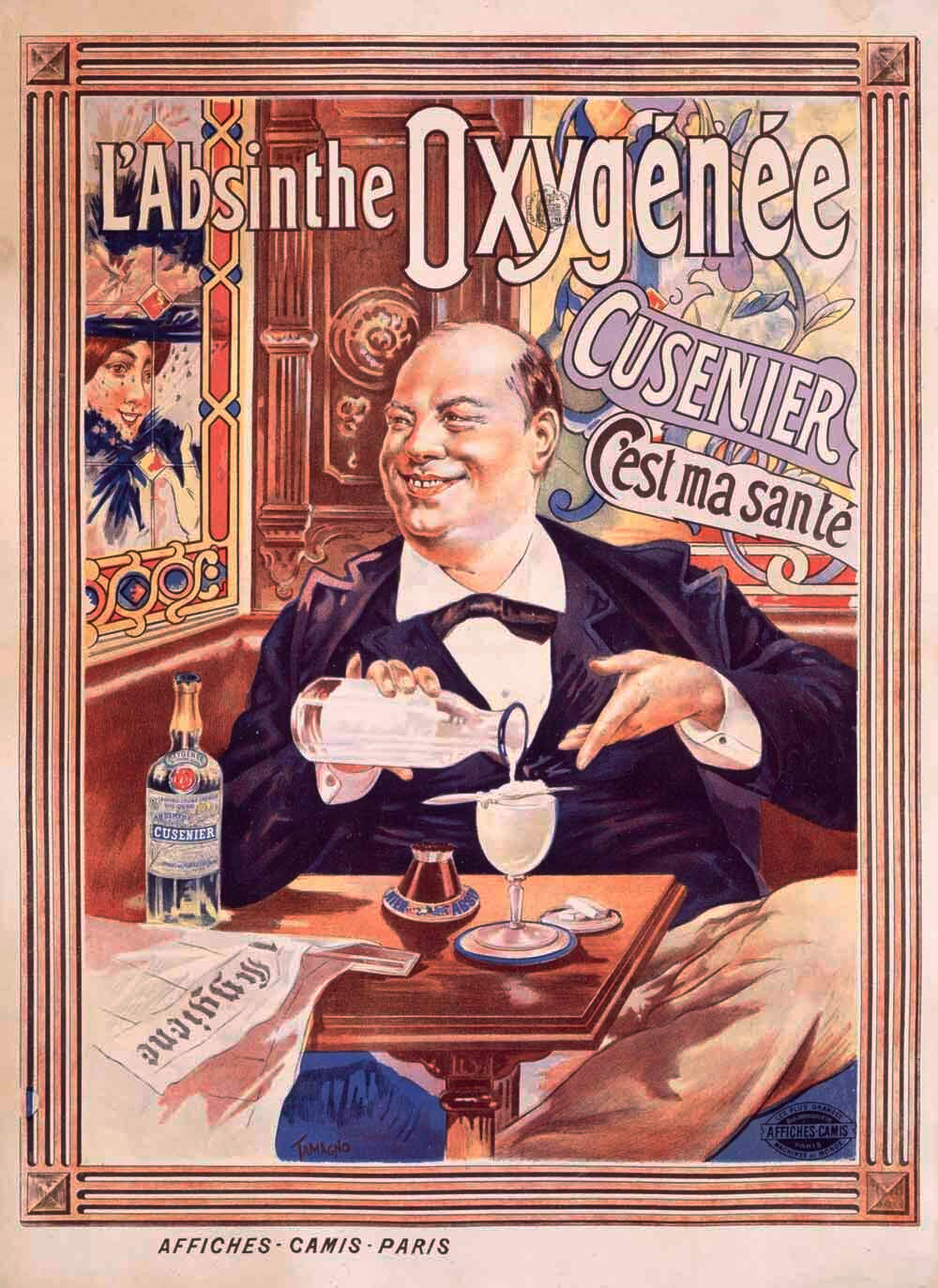 L'Absinthe Oxygenee Cusenier 0000-2867