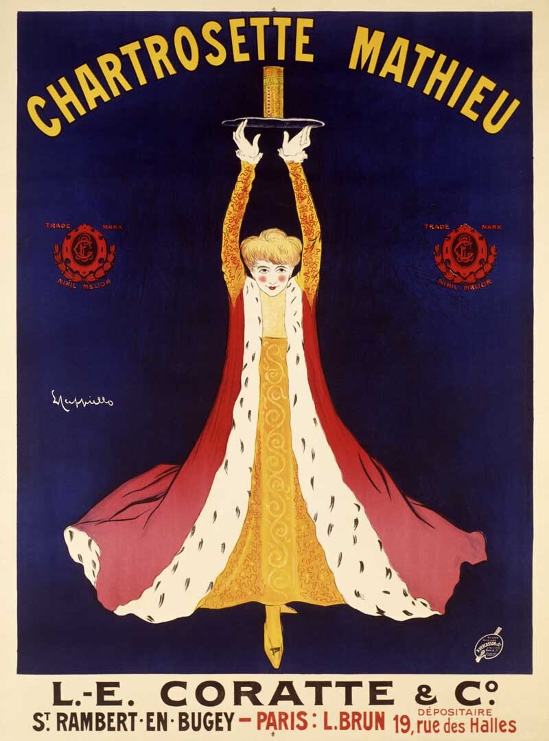 Leonetto Cappiello Chartrosette Mathieu Poster 0000-3084