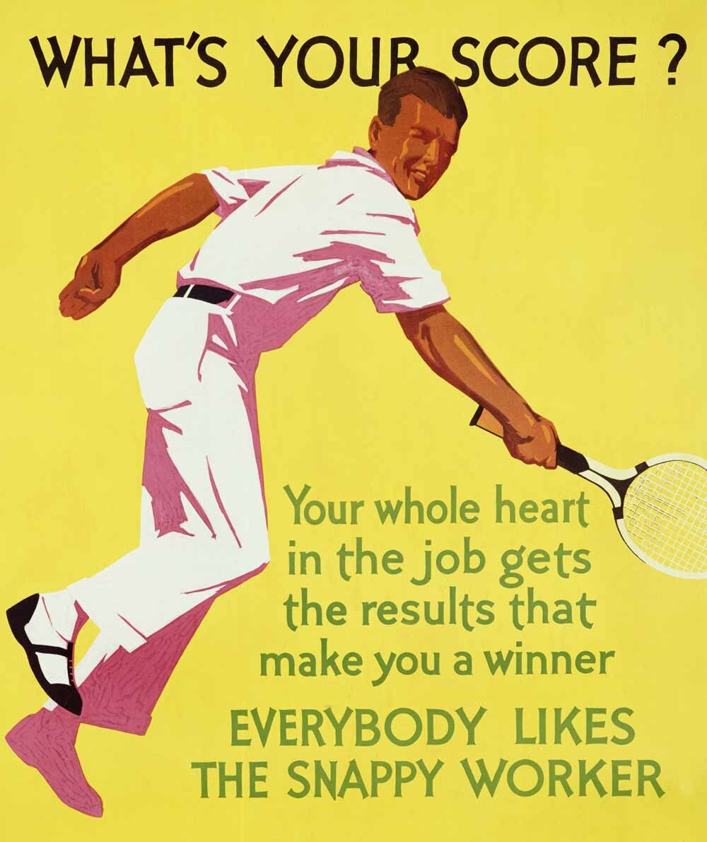 What's Your Score Motivational Poster 0000-3149