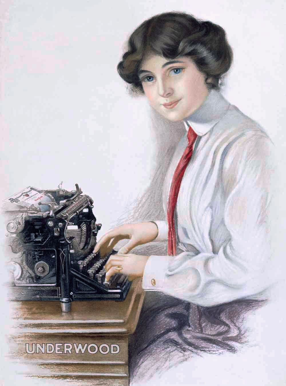 Underwood Office Typewriter Poster 0000-3355