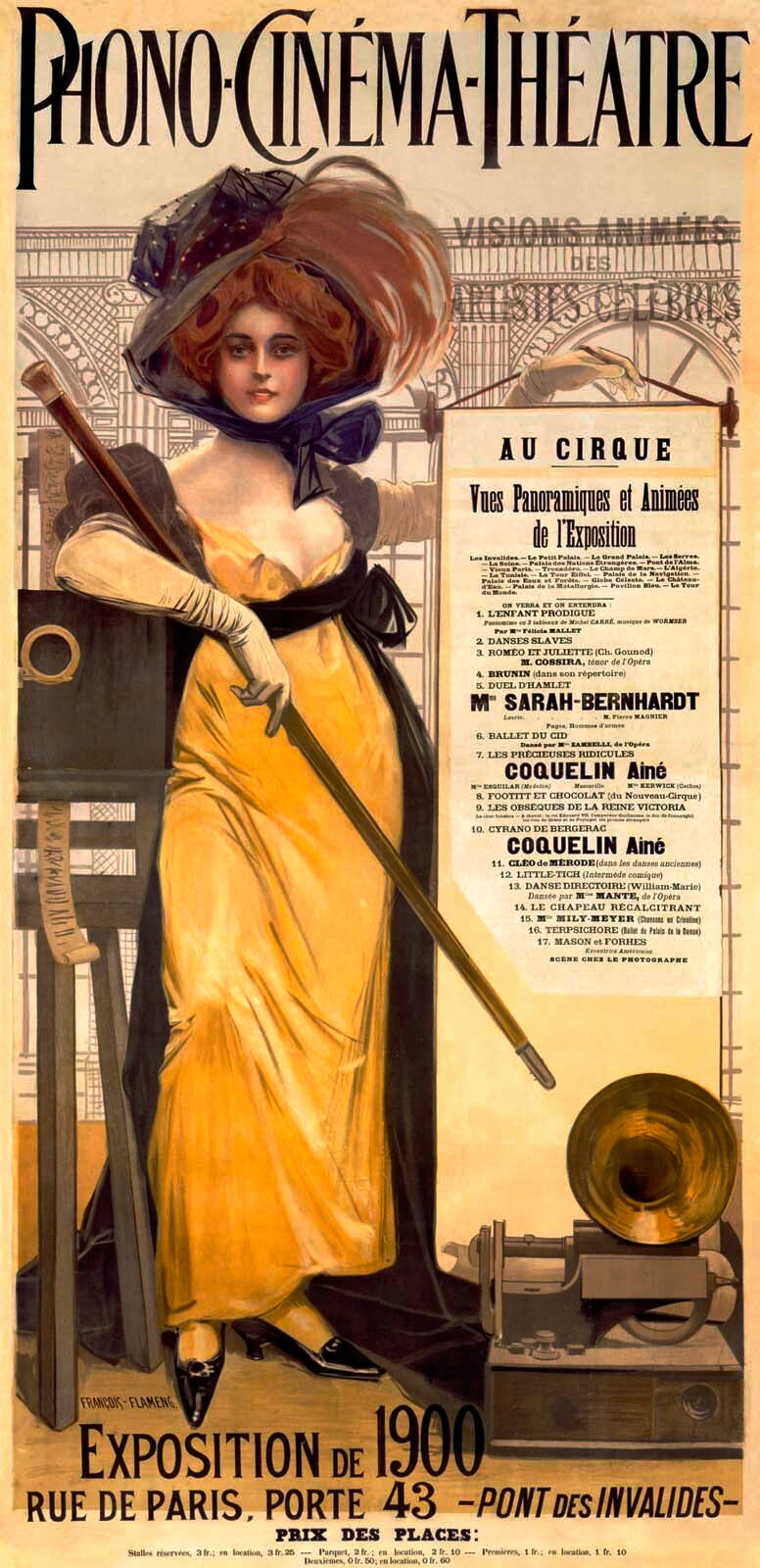 Phono-Cinema-Theatre, Exposition de 1900 0000-3391