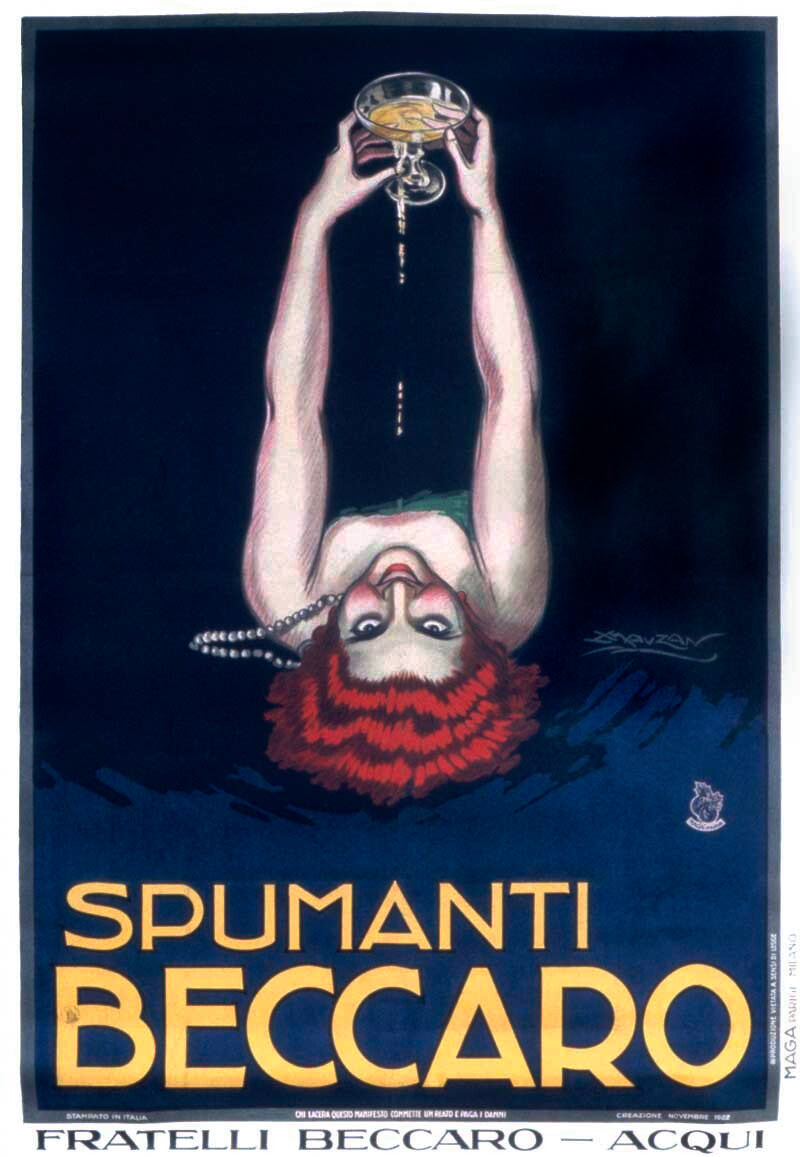 Mauzan Spumanti Beccaro Poster 0000-3460
