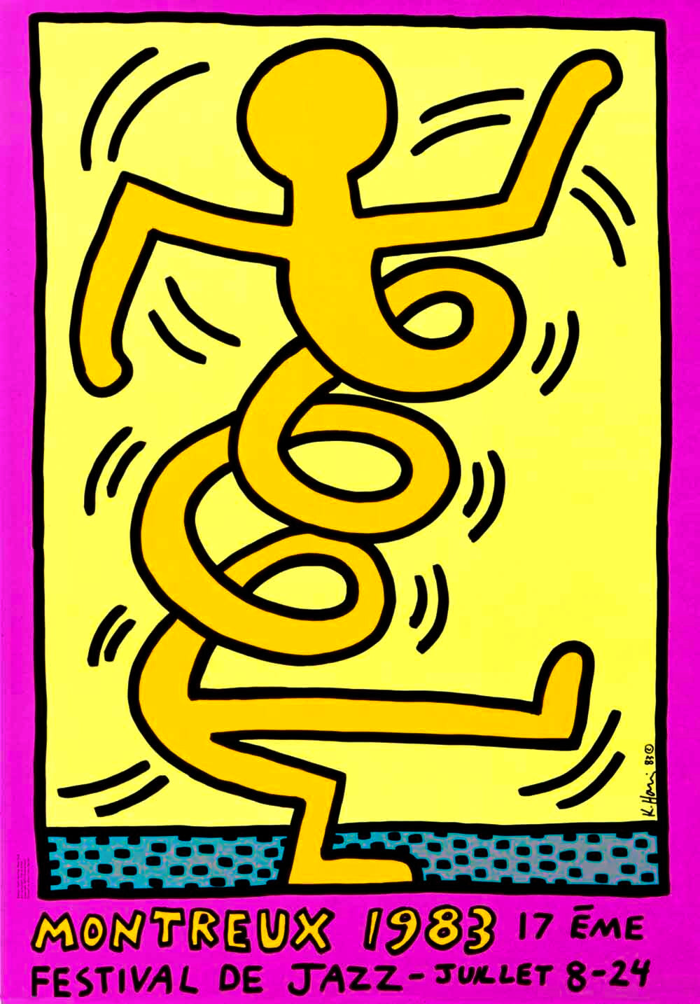 Montreux Jazz Festival Poster 1983 0000-3530