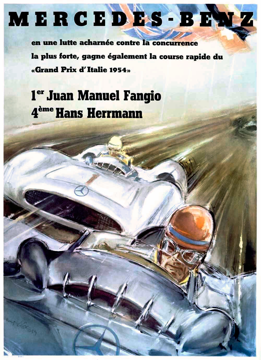 Mercedes Benz Italian Grand Prix Poster 0000-3543