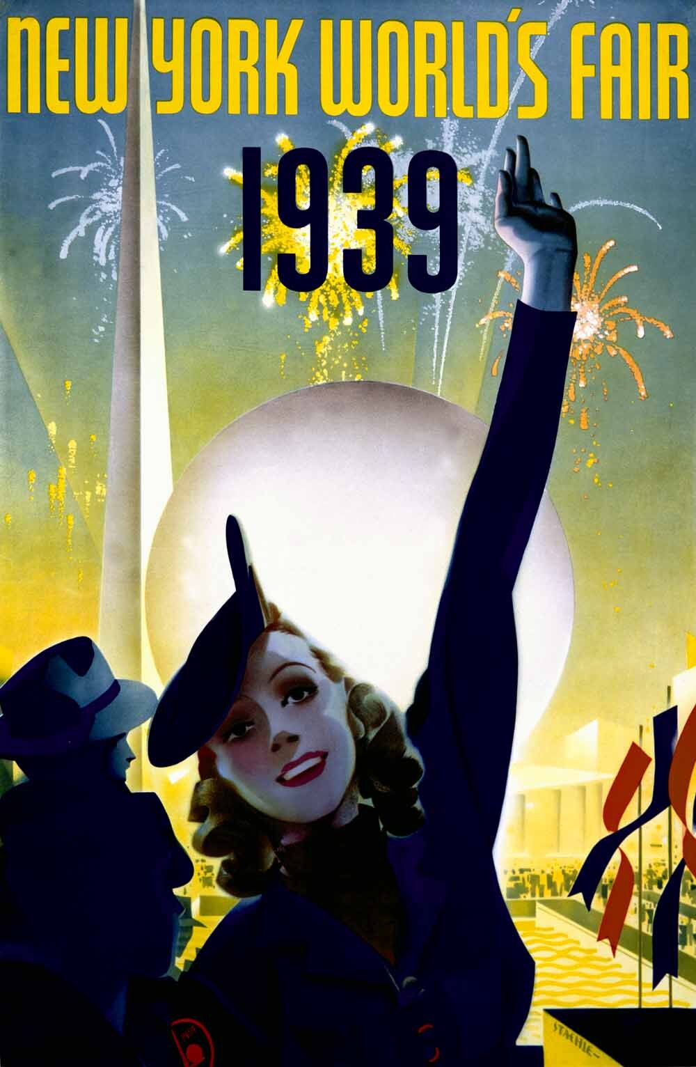 1939 New York Worlds Fair Poster 0000-3551