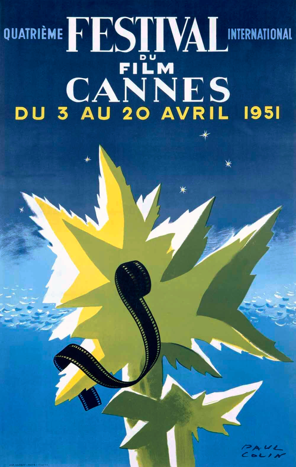 1951 Cannes Film Festival Poster 0000-3596