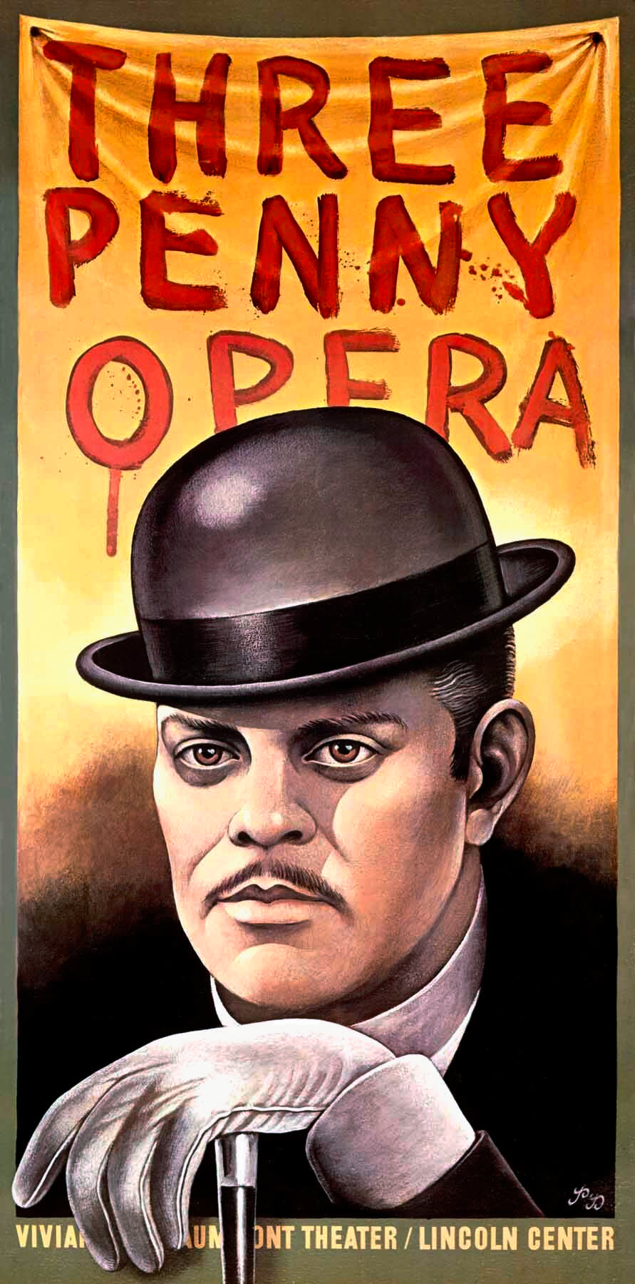 Three Penny Opera Lincoln Center Poster 0000-3638