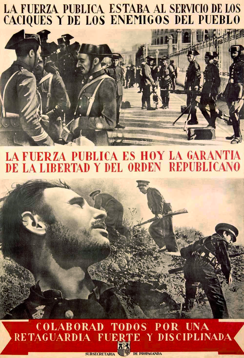 La Fuerza Spanish Revolution Poster 0000-3839