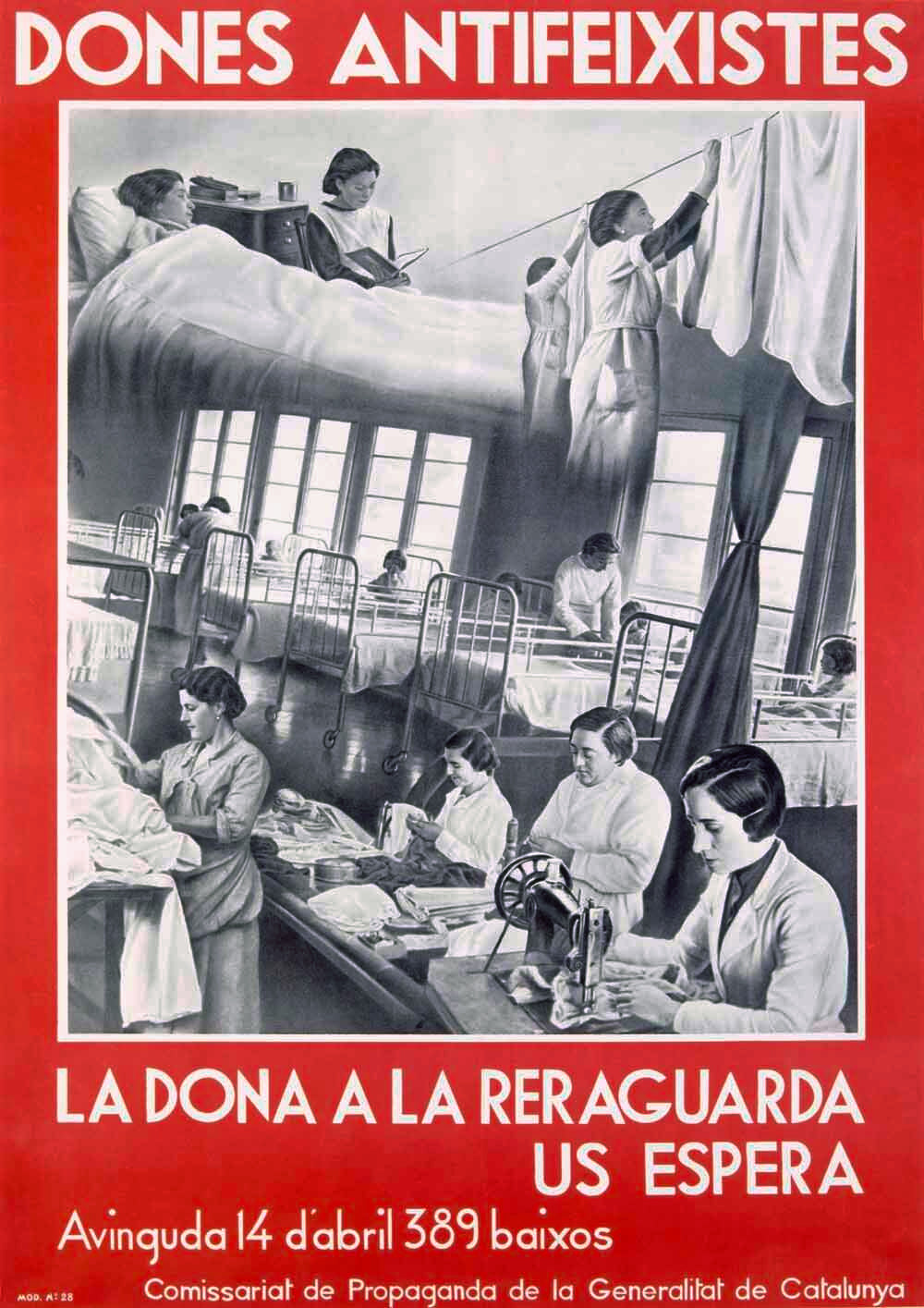 Spainish Civil War Propaganda poster 0000-3840