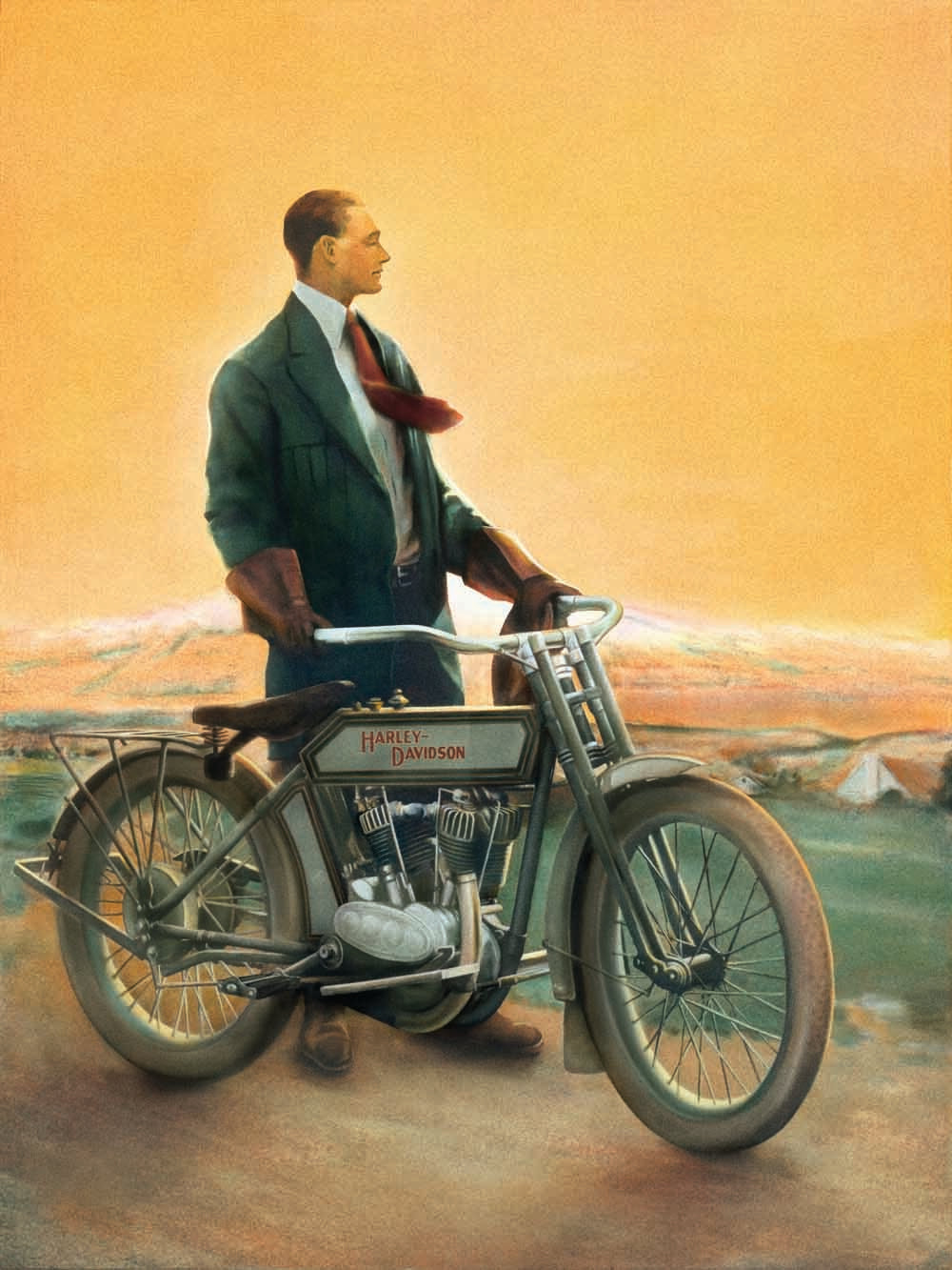 Harley-Davidson 1914 Country Sunrise 0000-3856