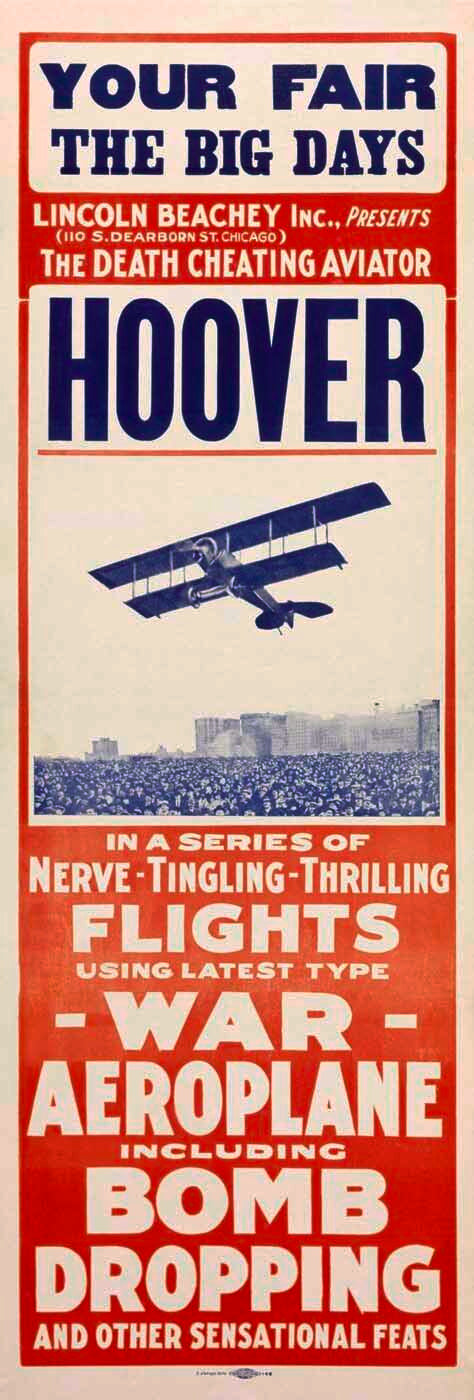 Your Fair – The Big Days: The Death-Cheating Aviator Hoover 0000-4005