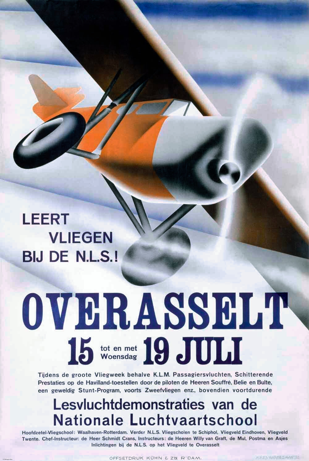 German National Aviation School Poster 0000-4015
