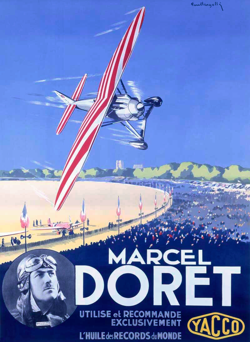 Marcel Doret Aviation Expo Poster 0000-4017