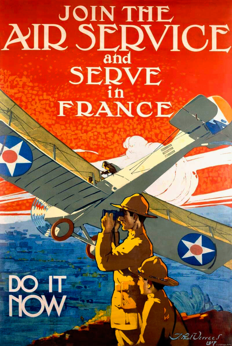 WWI Join the Army Air Service 0000-4088