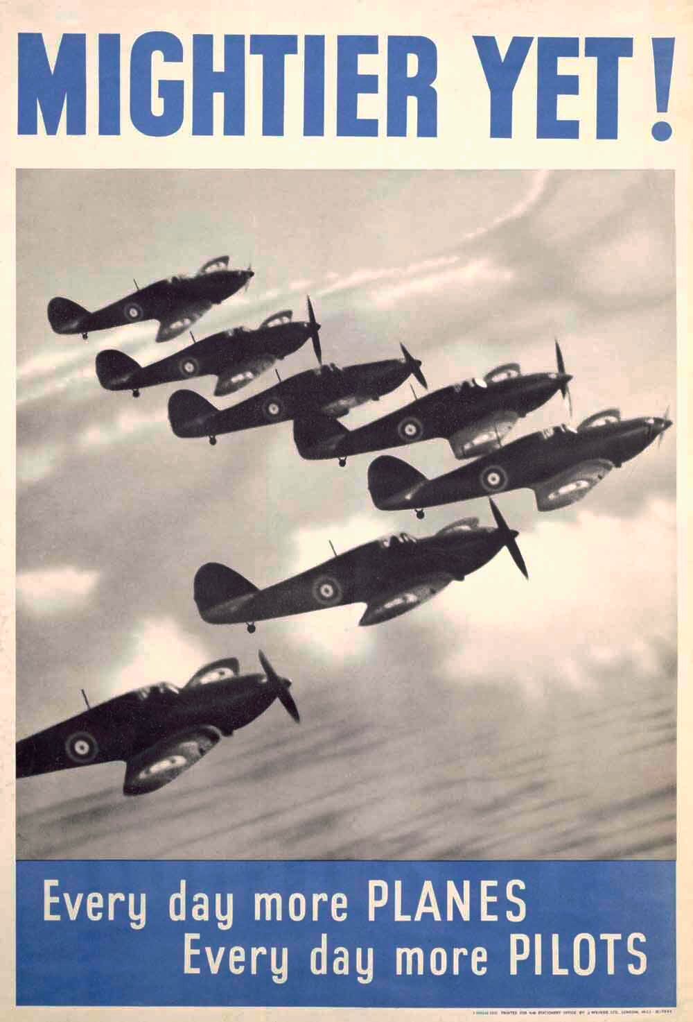 WWII RAF Hurricane 'Mightier Yet' 0000-4101