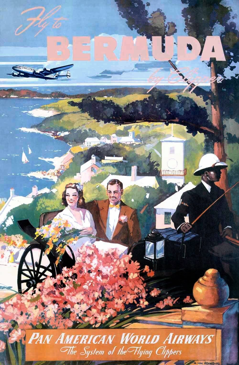 Pan American Clipper to Bermuda 0000-4337