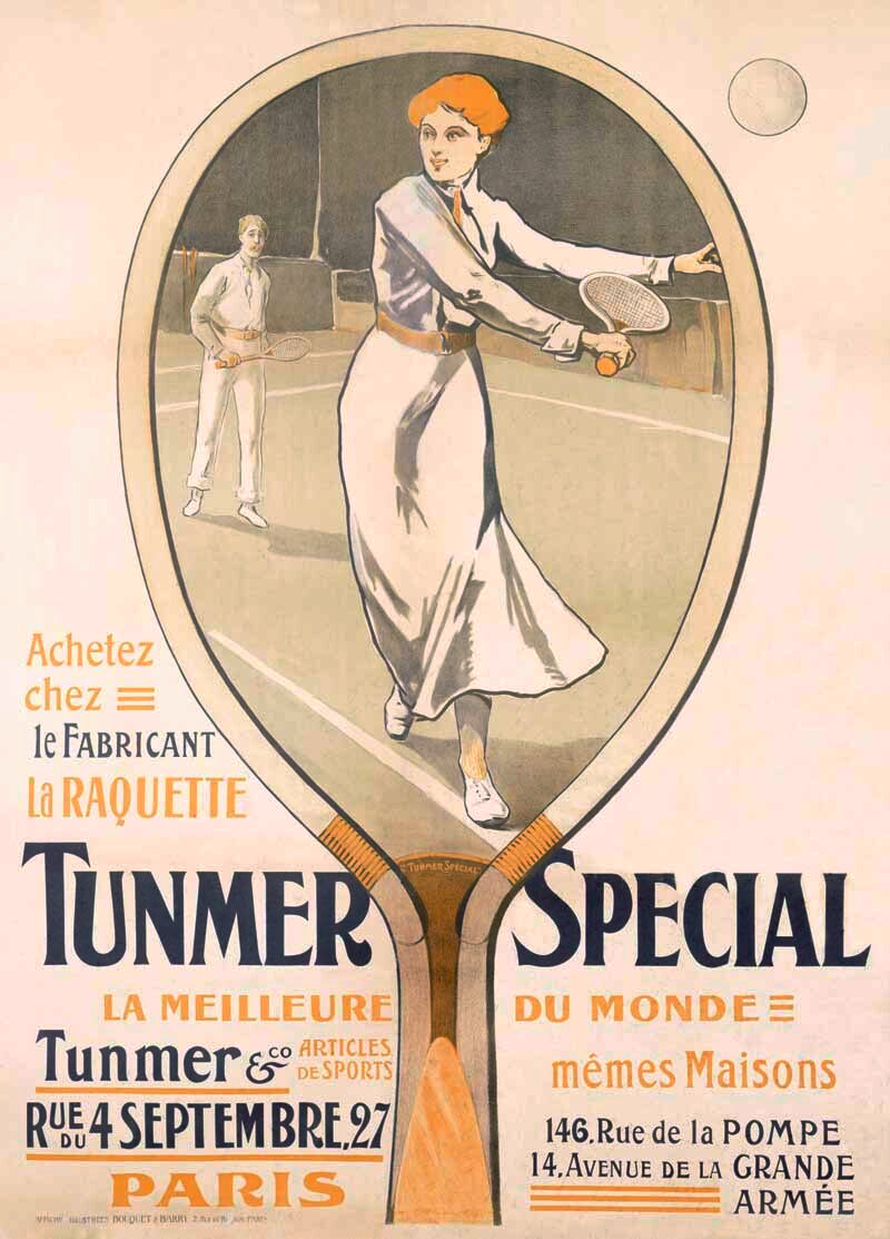 Tunmer Special Tennis Racquet 0000-4365