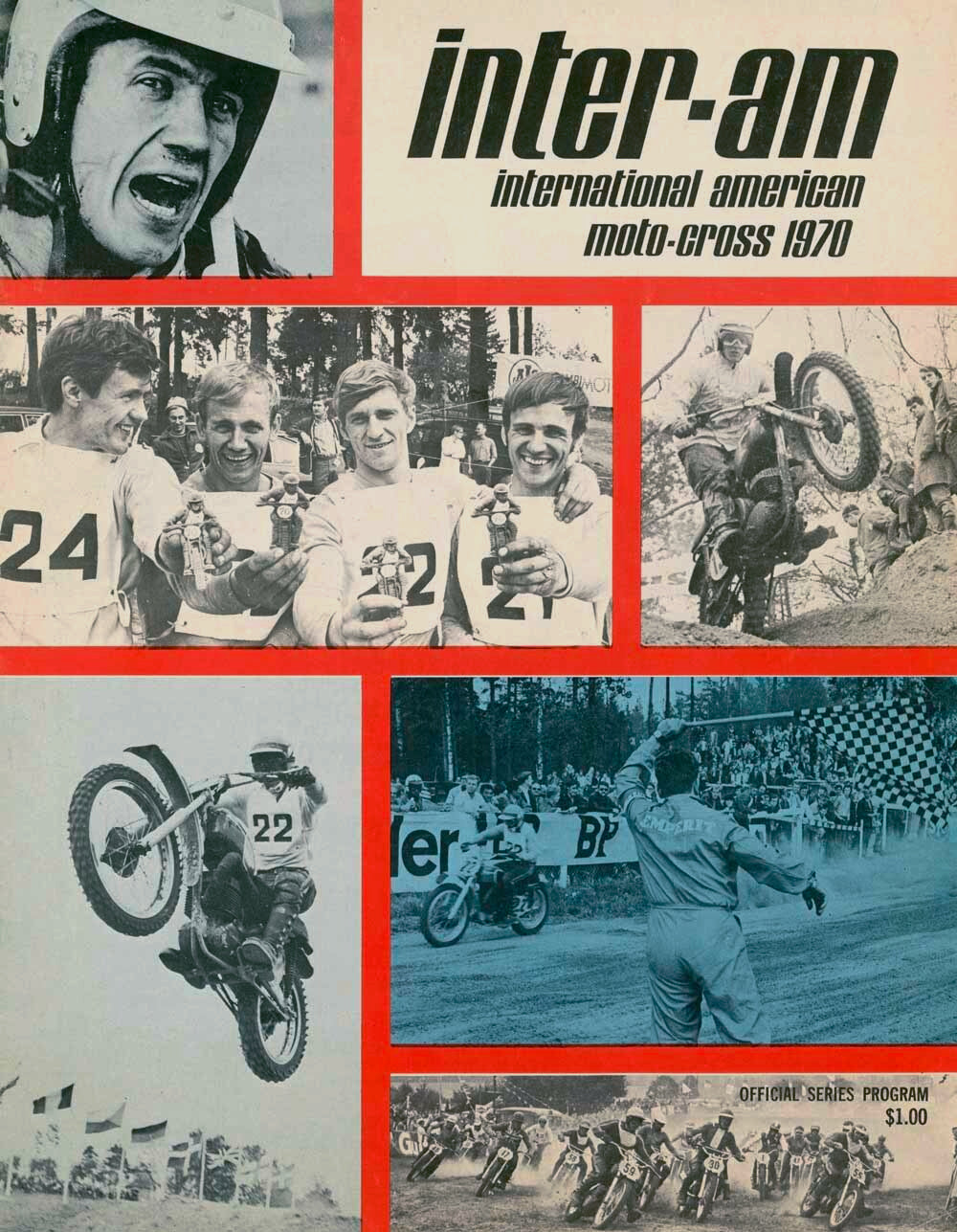 1970 Inter Am Motocross Poster 0000-4690