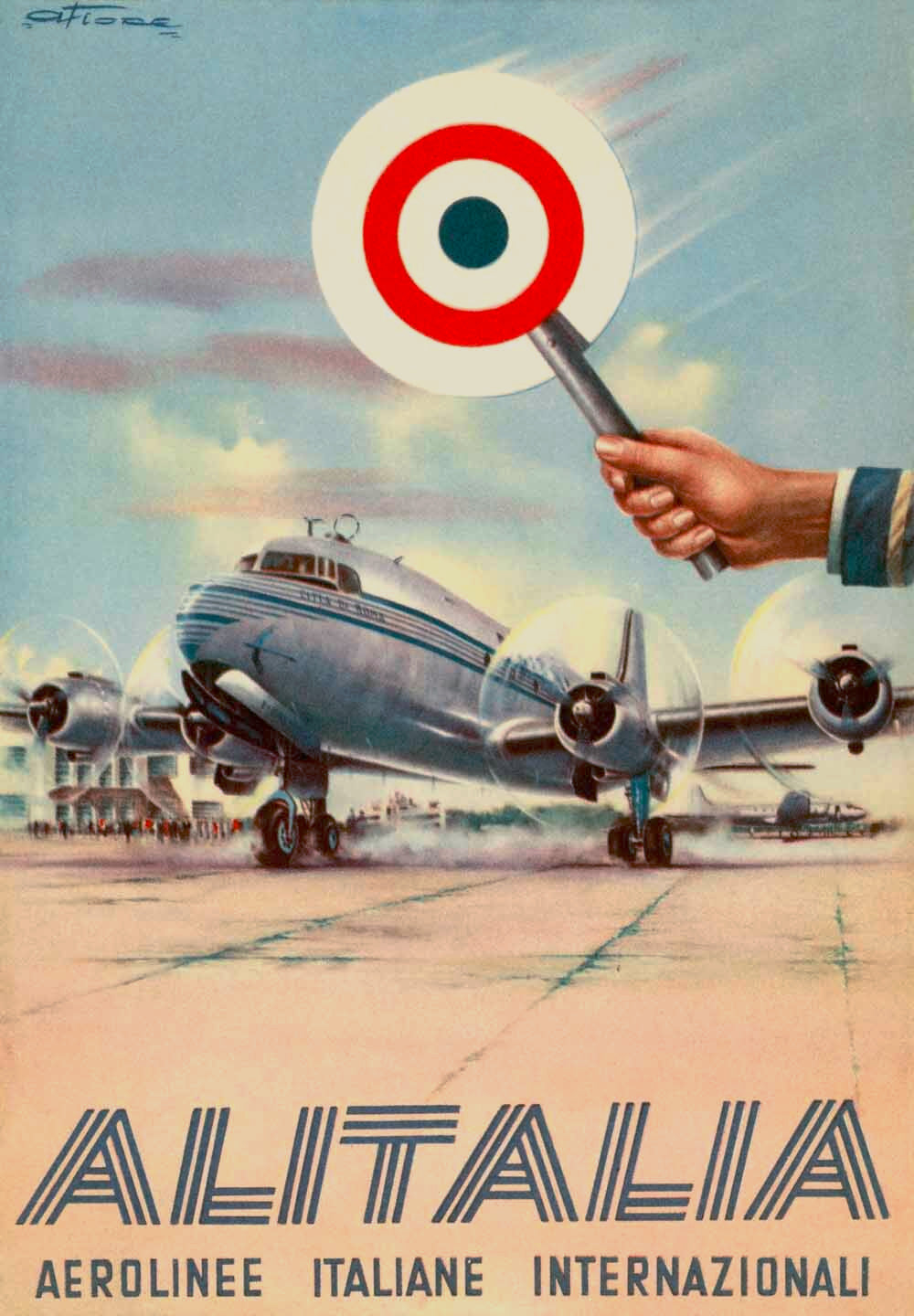 Alitalia/Aerolinee Italiane Internazionali 0000-4858