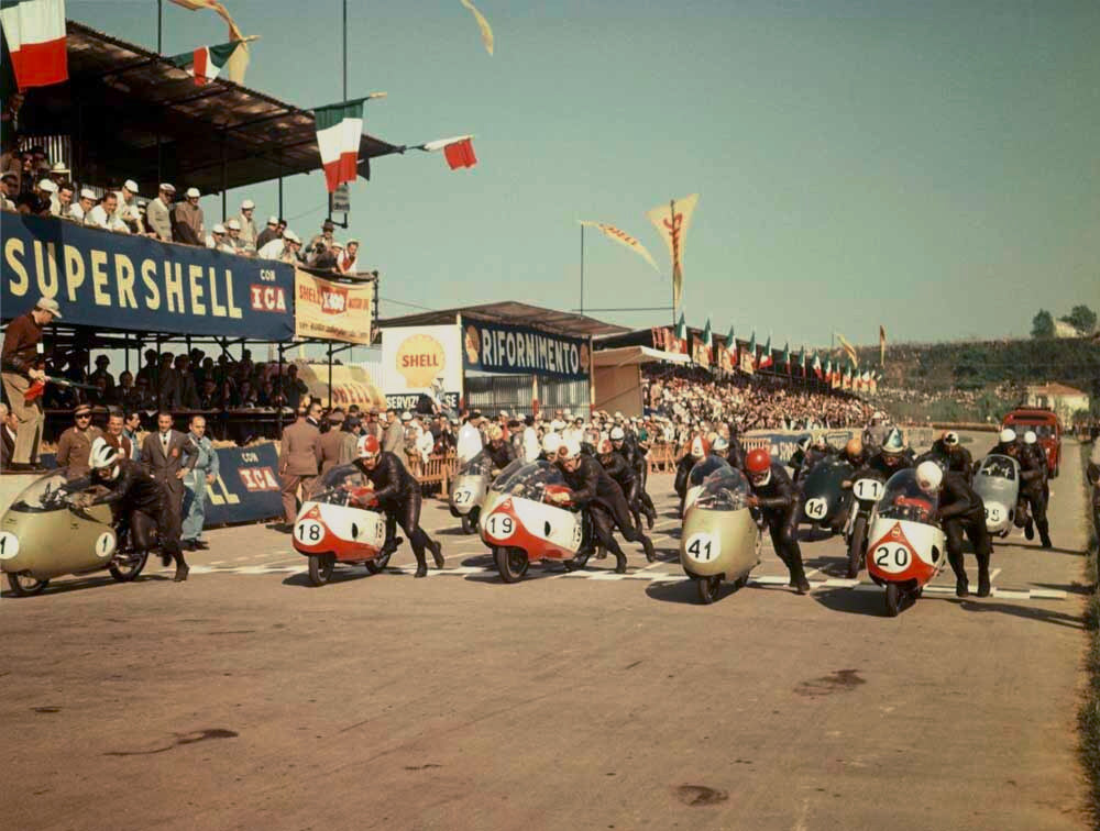 Italian GP Motorcycle Race Poster 0000-4974