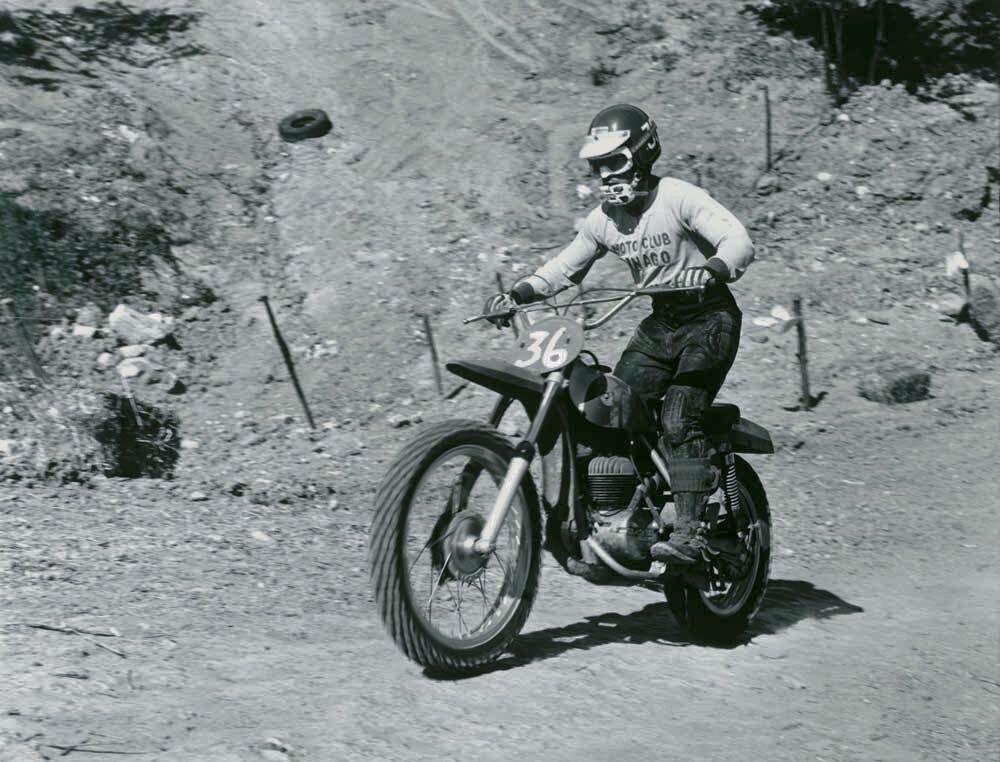 Bultaco Pursang Motorcycle MX Poster 0000-4987